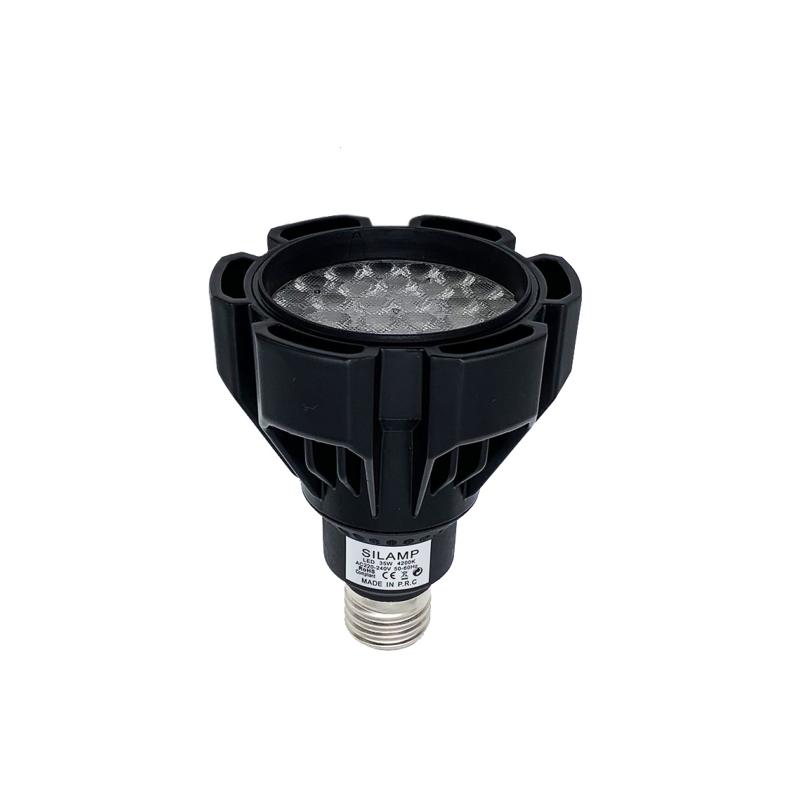 Ampoule LED E27 35W NOIRE 220V PAR30