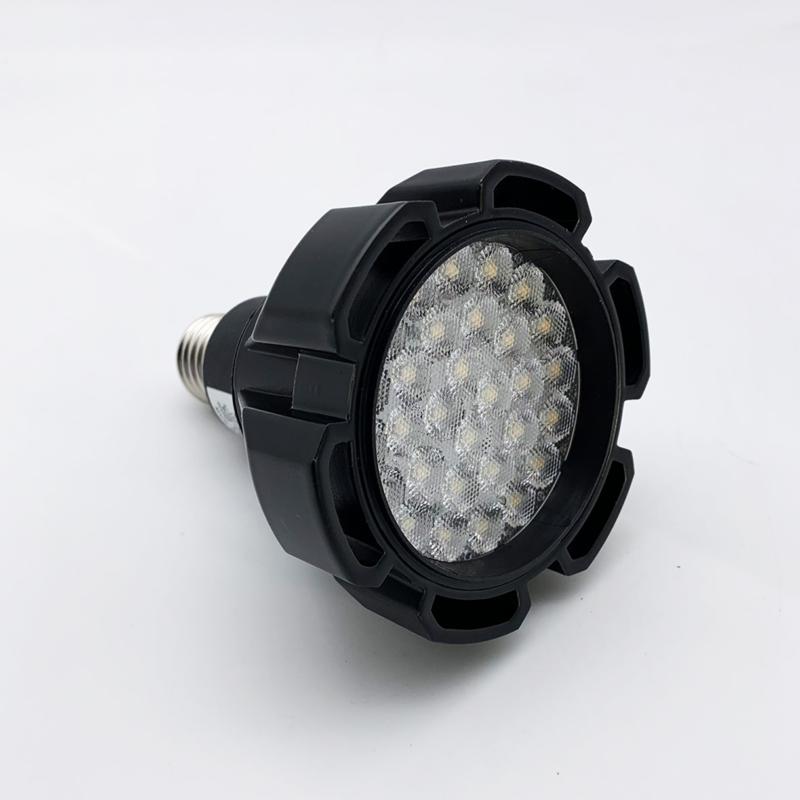 Ampoule LED E27 35W NOIRE 220V PAR30