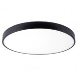 Plafonnier LED Noir 54W 60cm