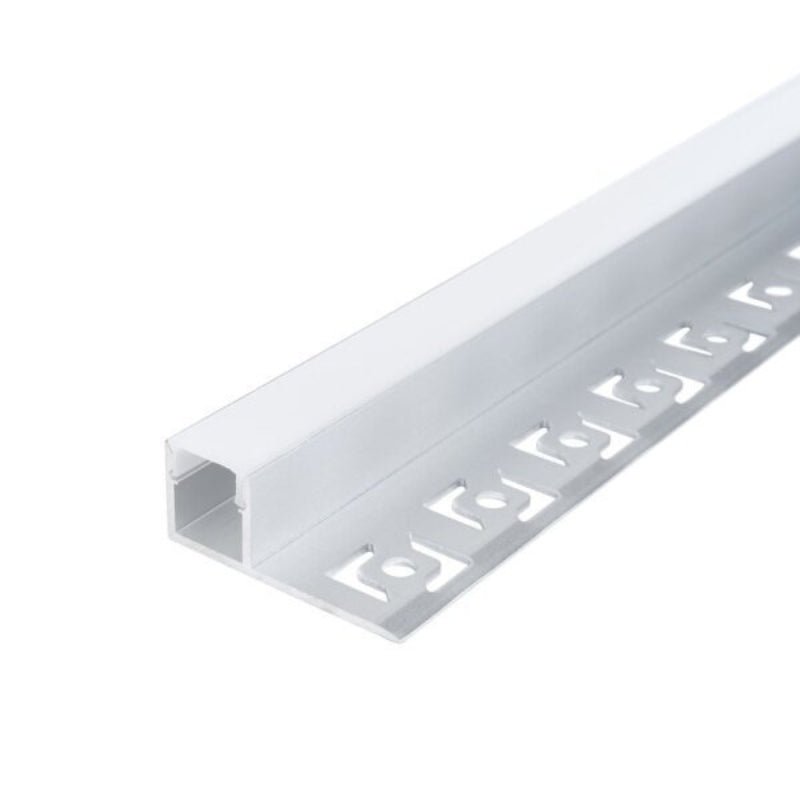 Profilé Aluminium Encastrable 2m Plafond pour Ruban LED - Silamp France