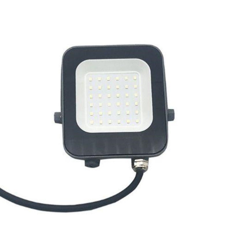 Projecteur Extérieur LED 20W IP65 Noir - Silamp France