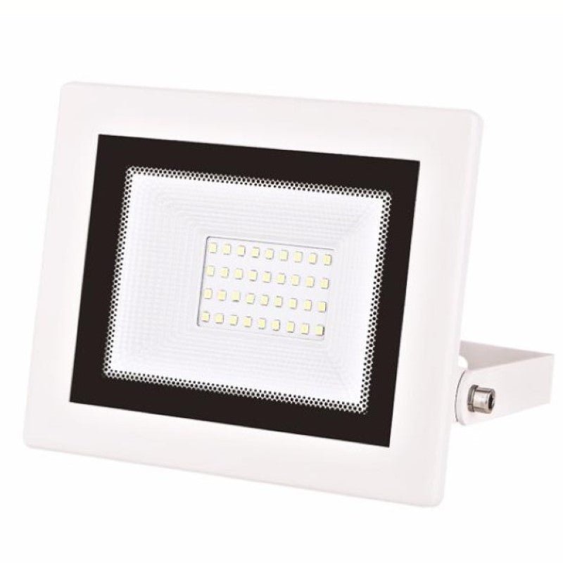 Projecteur LED 30W Extérieur IP65 Plat BLANC - Silamp France