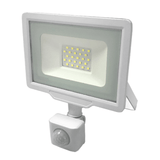 Projecteur LED Extérieur 20W IP65 BLANC avec Détecteur de Mouvement Crépusculaire