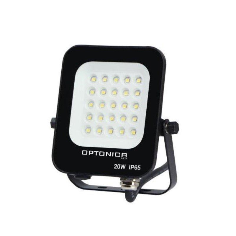 Projecteur LED Extérieur SMD 20W IP65 Noir - Silamp France