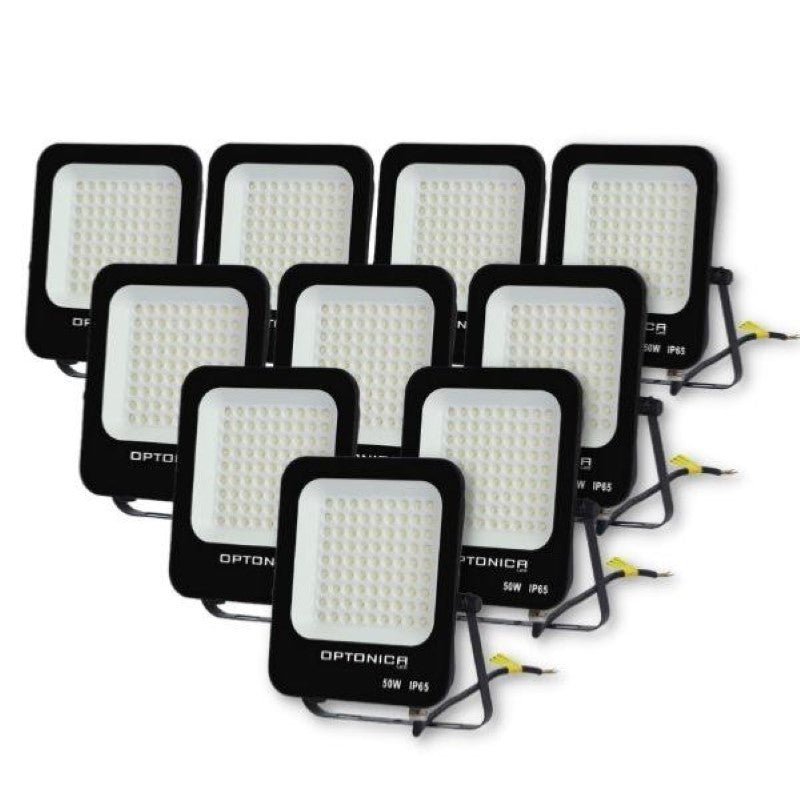 Projecteur led 30w détecteur de mouvement crépusculaire extra plat ip65  noir - blanc froid 6000k - 8000k - silamp - La Poste