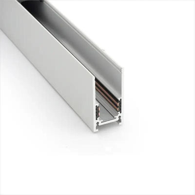 Rail Magnétique en Saillie 48V 1m BLANC