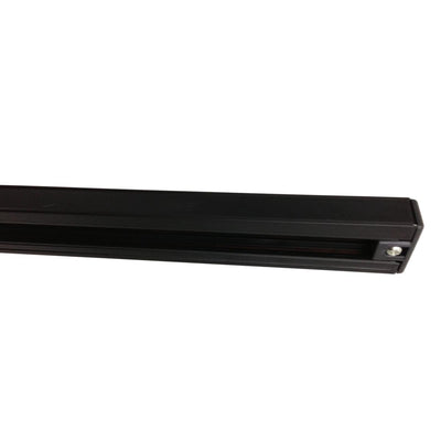 Rail Monophasé pour Spot LED 2m NOIR