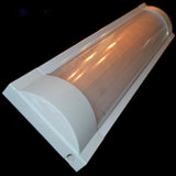 Réglette double pour Tubes LED 120cm T8 Réflecteur Opaque