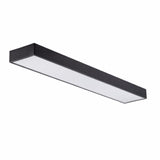 Réglette LED 120cm 45W Suspendue NOIR