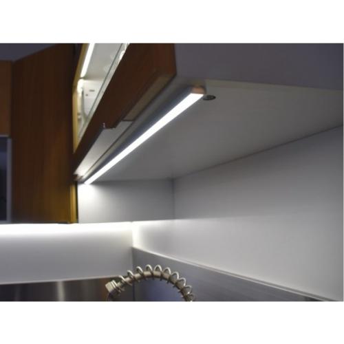 Réglette LED 120cmx10cm 38W Suspendue BLANC - Silamp France