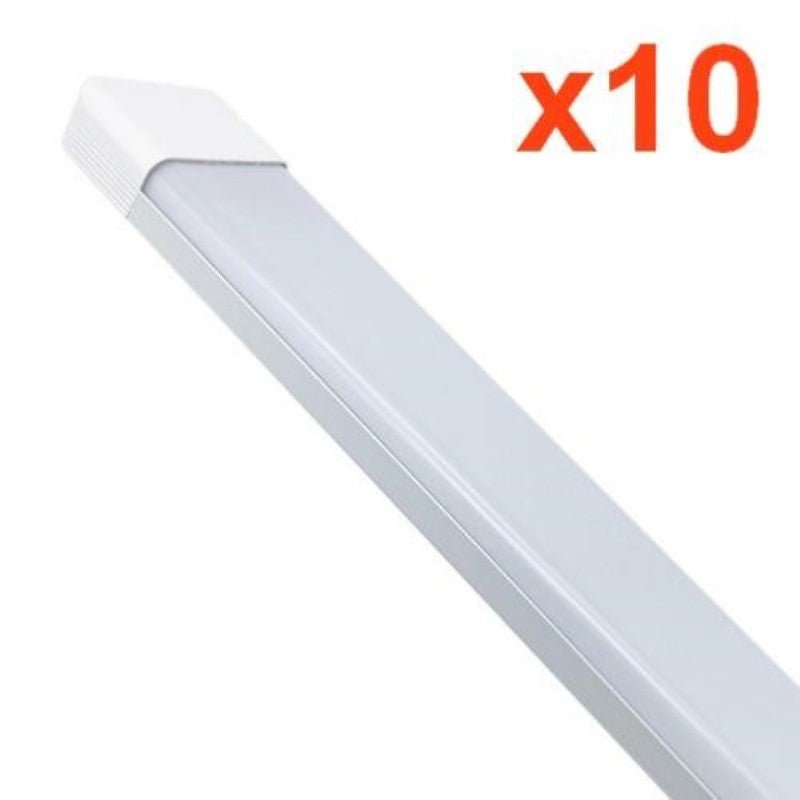 Réglette LED 150cm 72W (Pack de 10) - Silamp France