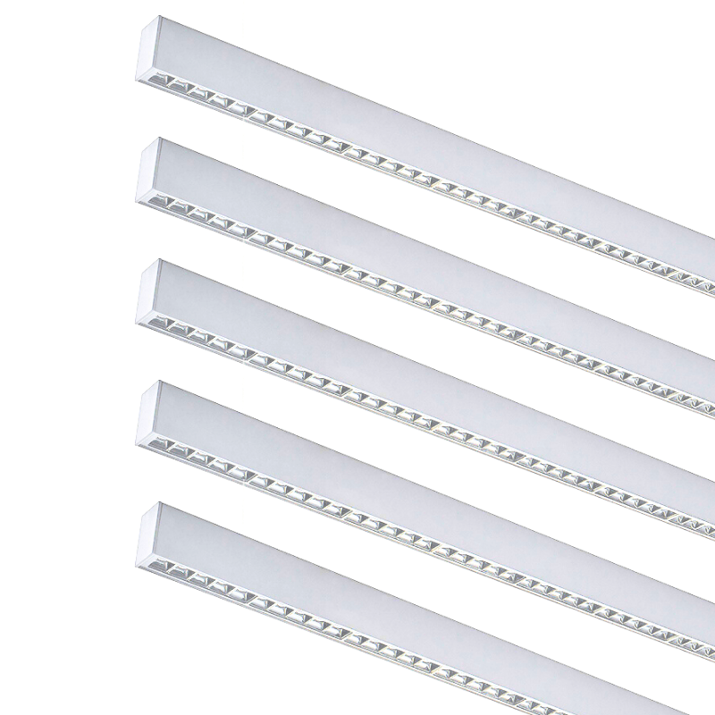 Réglette Suspendue LED 120cm 35W Blanc (Lot de 5) - Silamp France