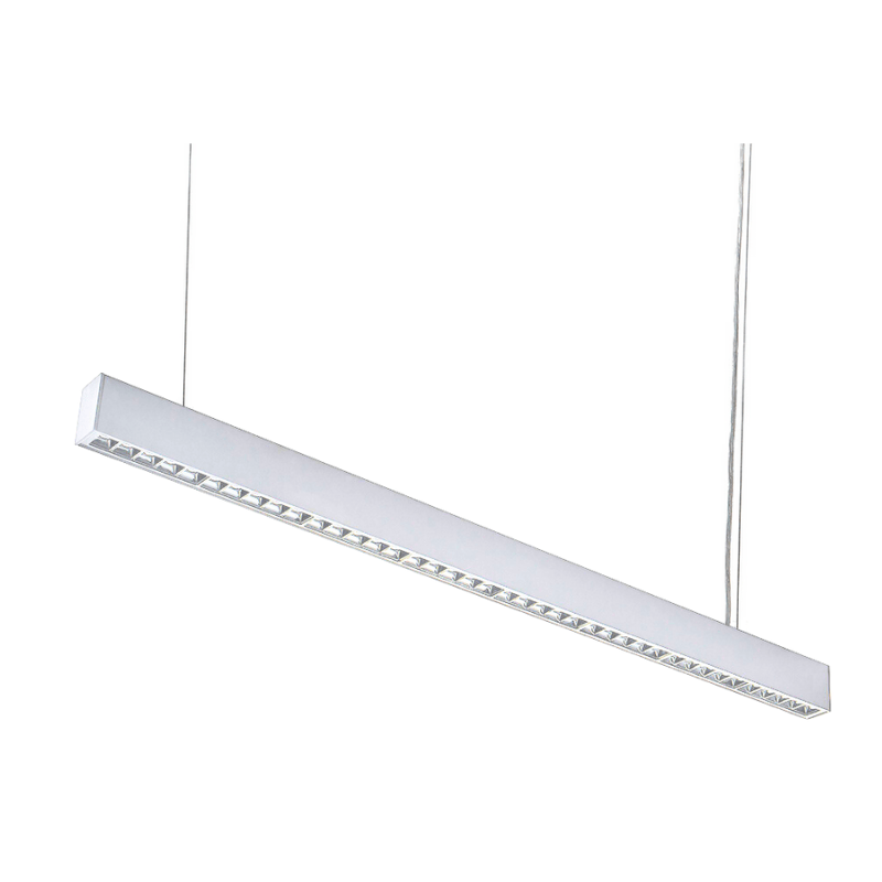 Réglette Suspendue LED 120cm 35W Blanc (Pack de 10) - Silamp France