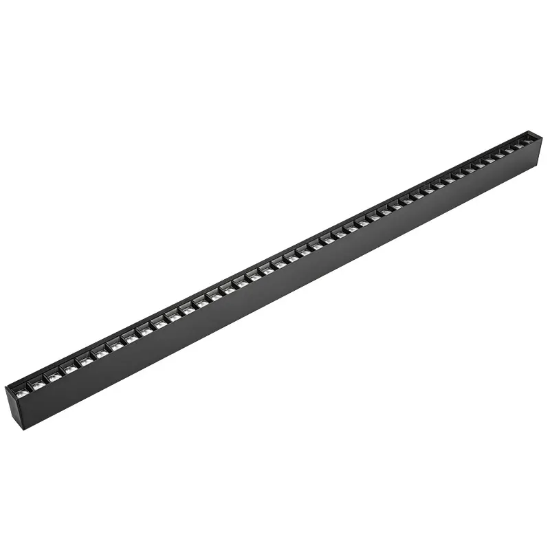 Réglette Suspendue LED 120cm 35W Noir (Pack de 10) - Silamp France