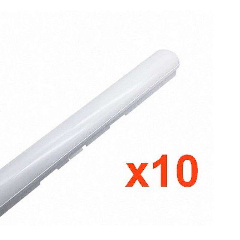 Réglettes LED 120cm 36W (PACK DE 10) - Silamp France