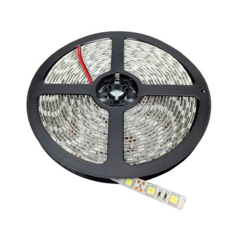 Ruban LED 12V 5M 5050 VERT IP54 60LED/m - Silamp France