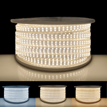 Ruban LED 220V Fin Recoupable 50M Double Rangée 9W/m IP65 2835 180LED/m