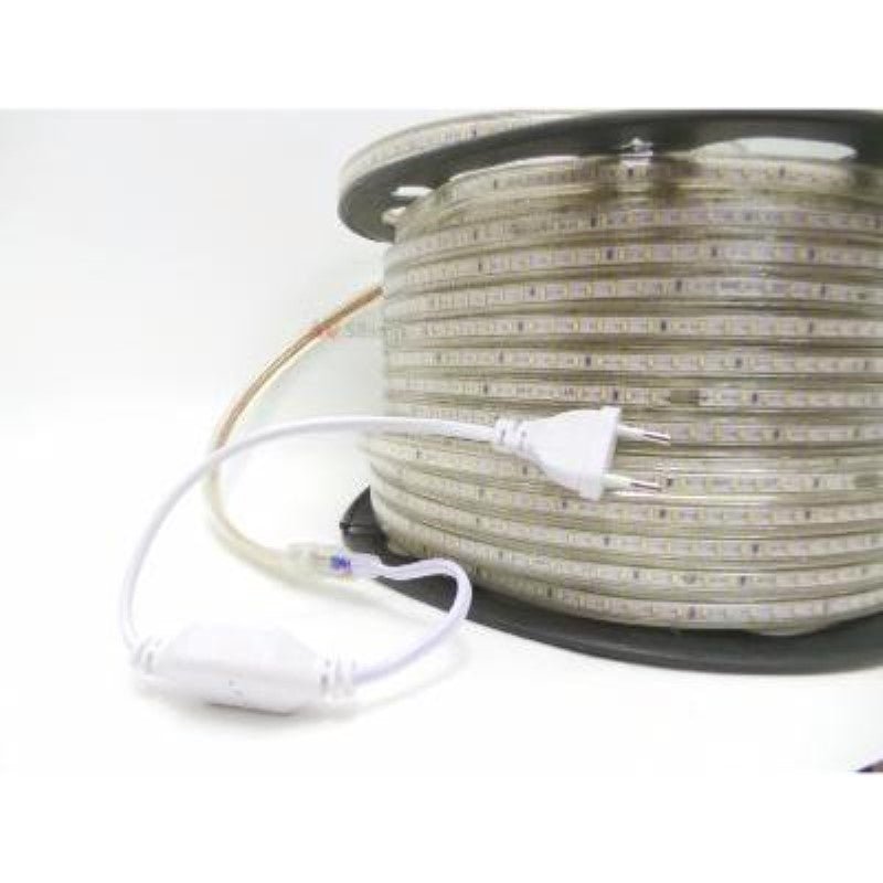 Ruban LED 220V Recoupable 50M 5050 IP65 60LED/m - Silamp France