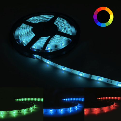 Ruban LED RGB 12V 5M 5050 IP44 30LED/m