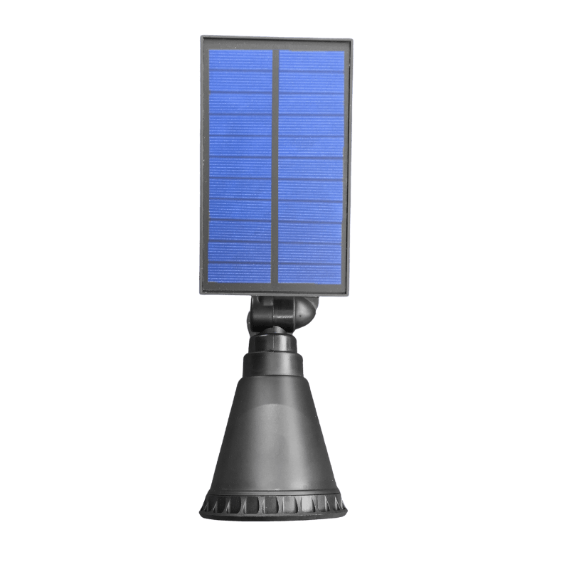 Spot à piquer LED Solaire pour Jardin 2W 5.5V DC (7 LED) - Silamp France