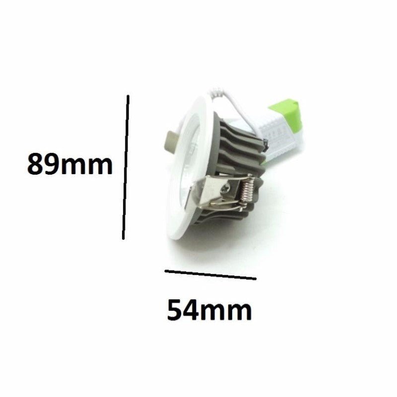 Spot Encastrable LED Rond COB 5W 80° - Silamp France