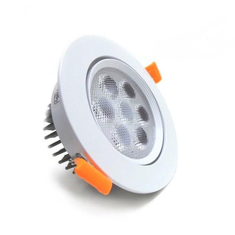 Spot Encastrable Orientable LED Rond 7W 80° - Silamp France