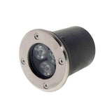 Spot Extérieur Encastrable LED IP65 220V Sol 3W 18°