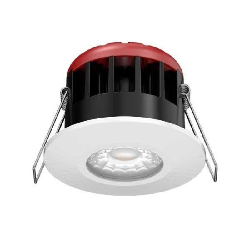 Spot LED Anti-Feu Encastrable 10W IP65 Rond Blanc - Température de couleur variable - Silamp France