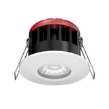 Spot LED Anti-Feu Encastrable 10W IP65 Rond Blanc - Température de couleur variable - 3000K/4000K/6500K