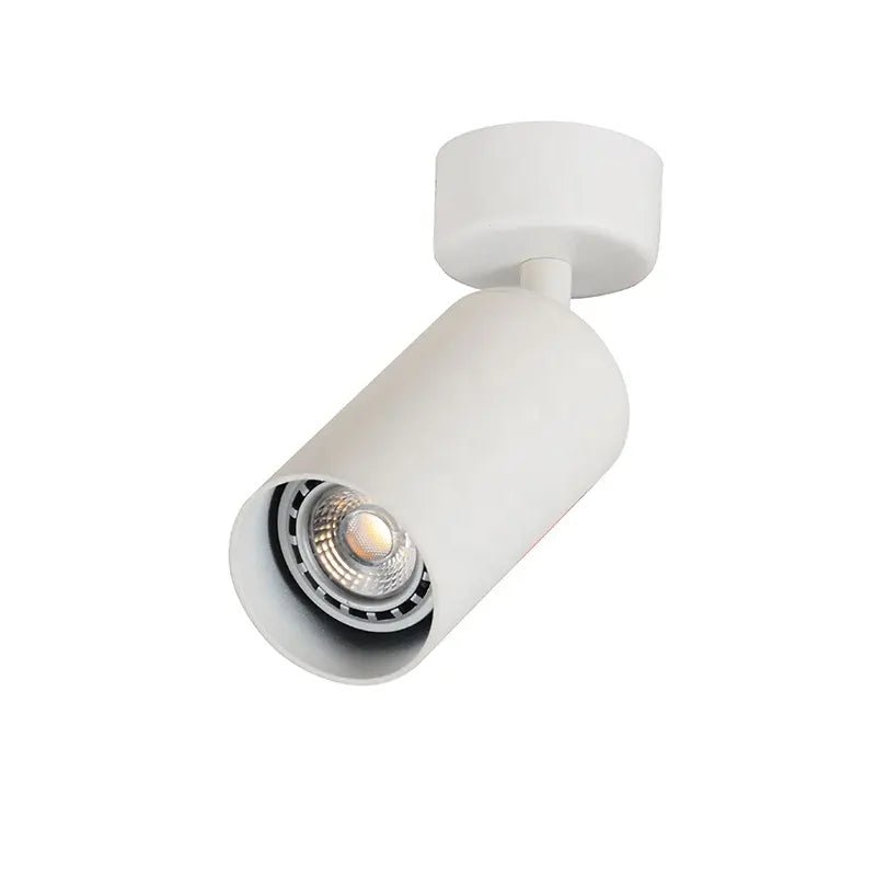 Spot LED en saillie Blanc Orientable pour Ampoule GU10