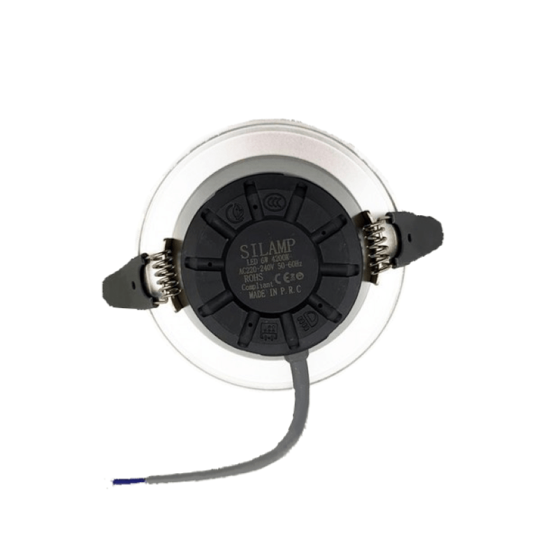 Spot LED Encastrable 6W Rond ARGENT - Silamp France