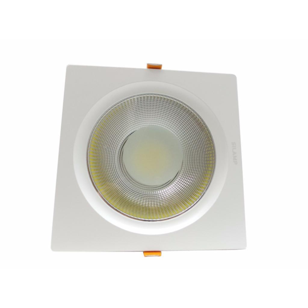 Spot LED Encastrable COB Carré 40W 235mm - Silamp France
