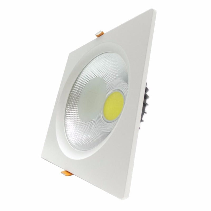 Spot LED Encastrable COB Carré 40W 235mm - Silamp France