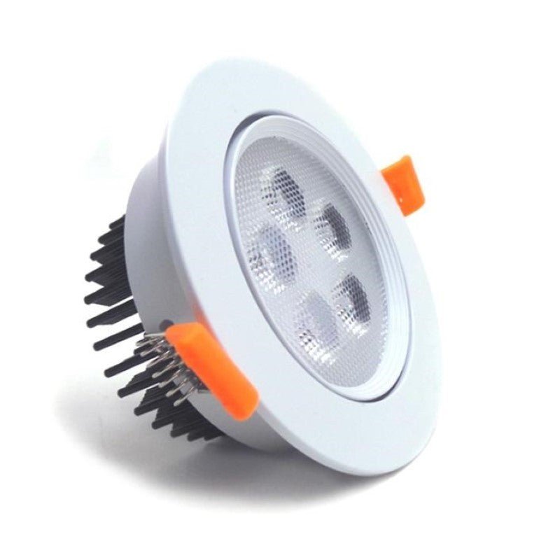 Spot LED Encastrable Rond 5W 80° Orientable - Silamp France