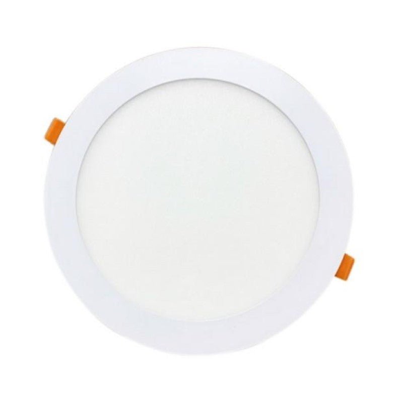 Spot LED Encastrable Rond BLANC 24W Ø225mm (Pack de 5) - Silamp France