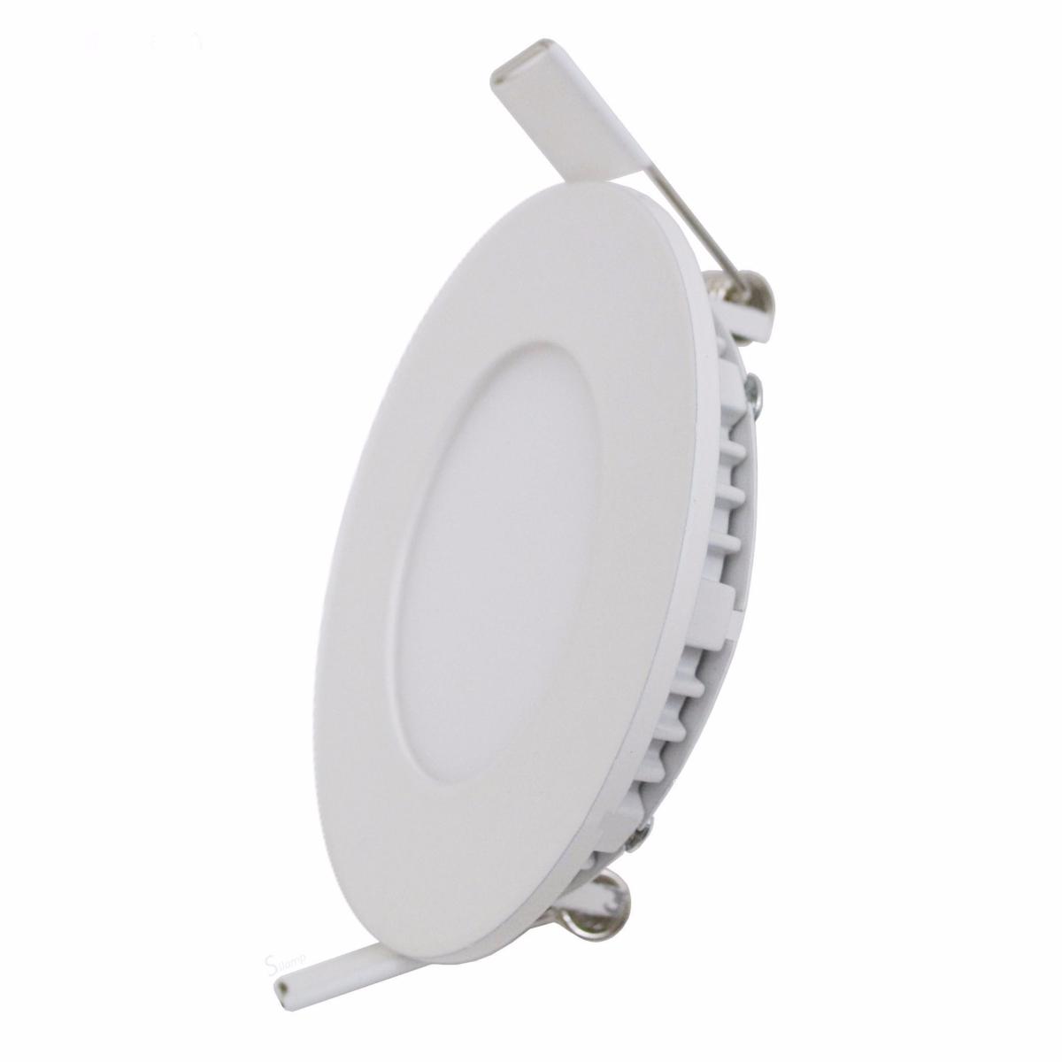 Spot LED Extra Plat Rond 6W Blanc - Silamp France