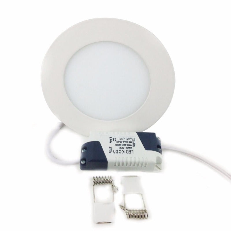 Spot LED Extra Plat Rond BLANC 12W - Silamp France