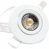 Spot LED Orientable Encastrable 7W 80°