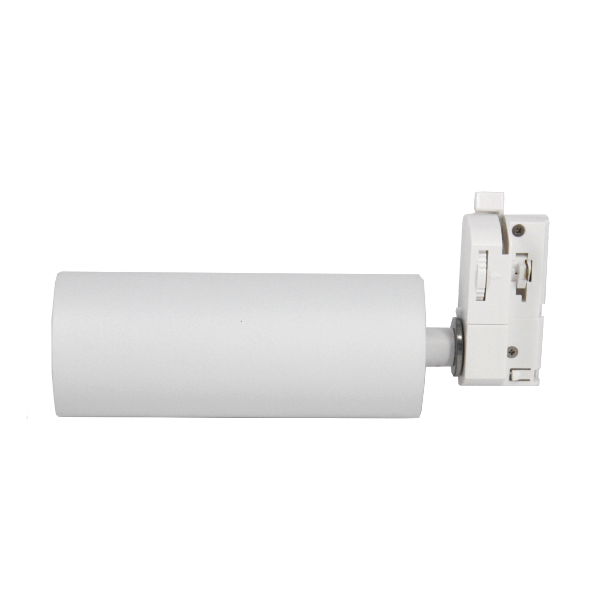 Spot LED sur Rail 18W 38° Monophasé BLANC (Pack de 10) - Silamp France
