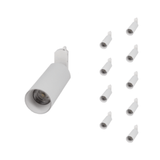 Spot LED sur Rail 18W 38° Monophasé BLANC (Pack de 10)