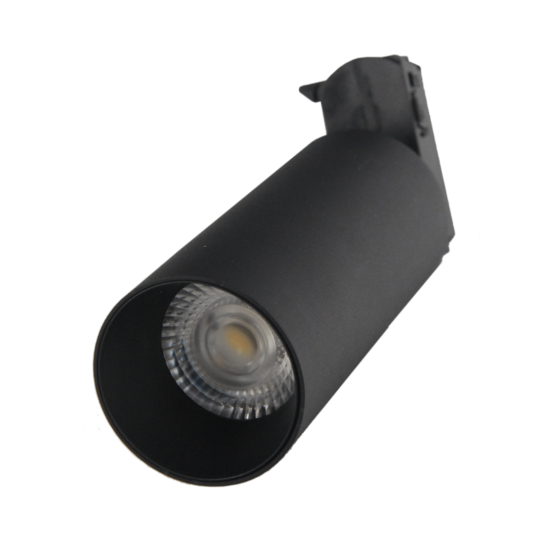 Spot LED sur rail 18W 38° Monophasé NOIR - Silamp France