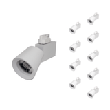 Spot LED sur Rail 25W 38° Monophasé BLANC (Pack de 10)