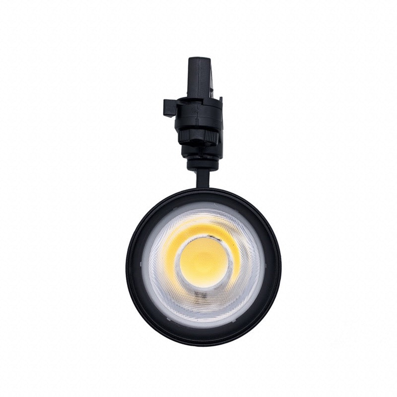 Spot LED sur Rail 30W 80° Compact Triphasé NOIR