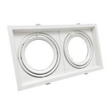 Support Double Encastrable pour Ampoules LED AR111