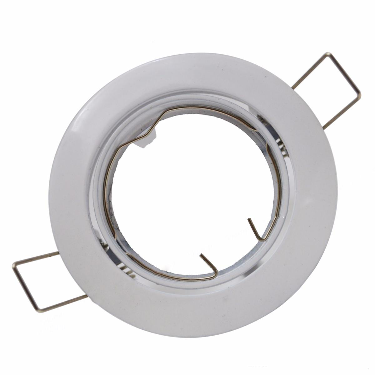 Support Spot GU10 LED Orientable BLANC - Silamp France