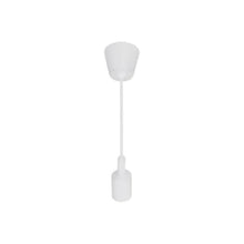 Suspension Ampoule E27 100cm Blanc Mat