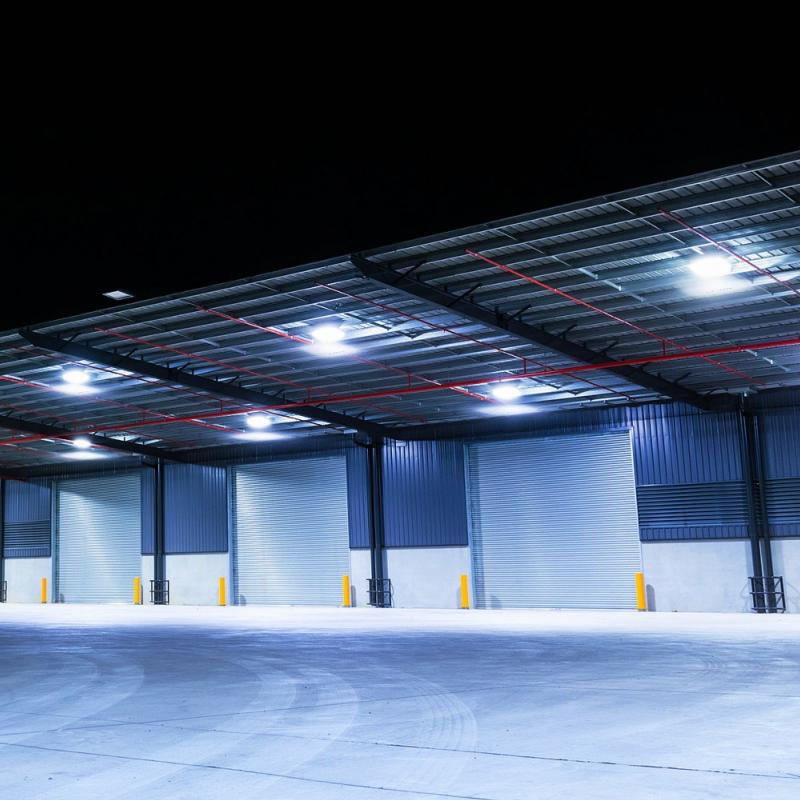 Suspension Industrielle HighBay UFO 100W IP65 - Silamp France