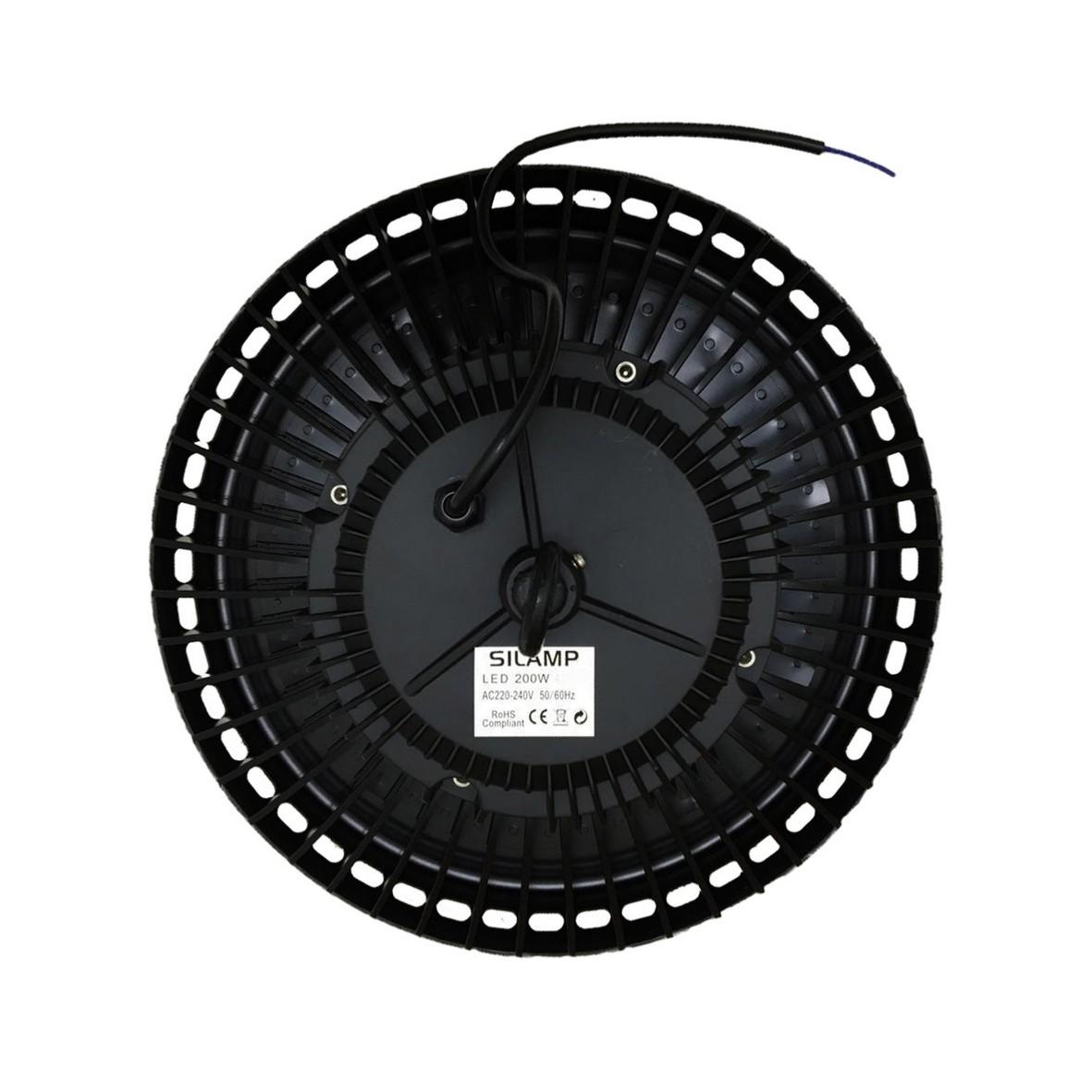 Suspension Industrielle HighBay UFO 200W IP65 - Silamp France