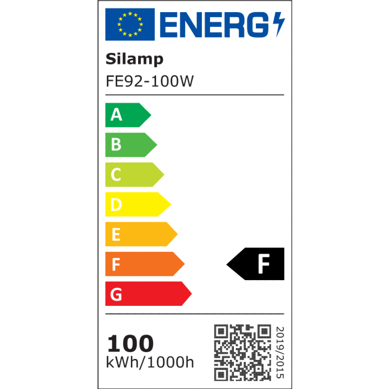 Suspension Industrielle LED HighBay UFO 100W IP65 90° (Pack de 5) - Silamp France