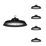 Suspension Industrielle UFO 200W 160lm/W avec Détecteur de mouvement (Lot de 5)